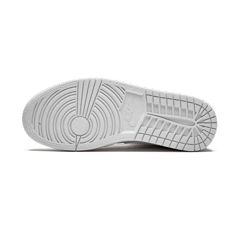 ナイキ「Nike」 Air Jordan 1 Mid ピュアホワイト スニーカー