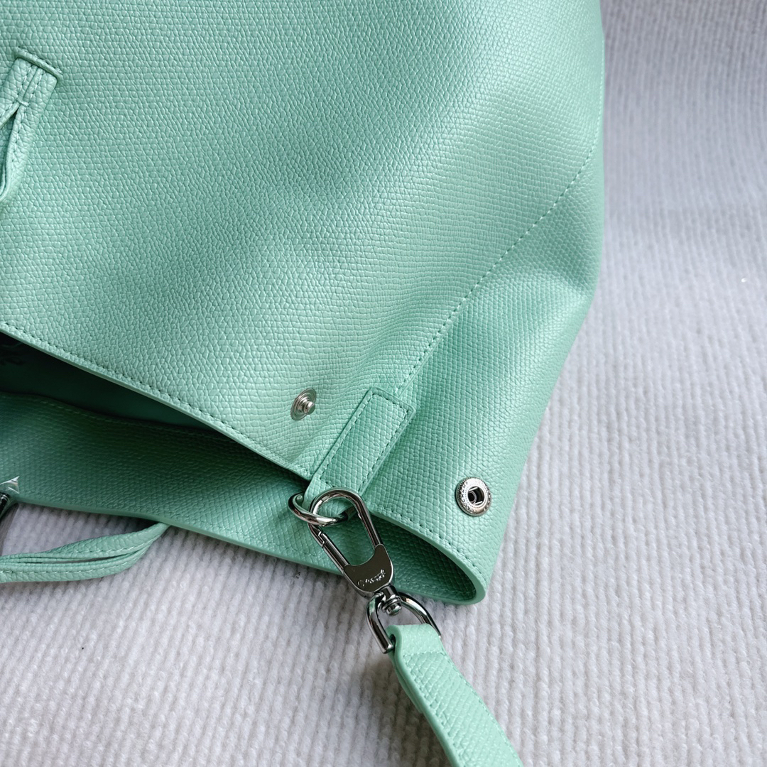 ロンシャン「Longchamp」ロンシャン ル ロゾー 竹節ショルダーバッグ レザートート