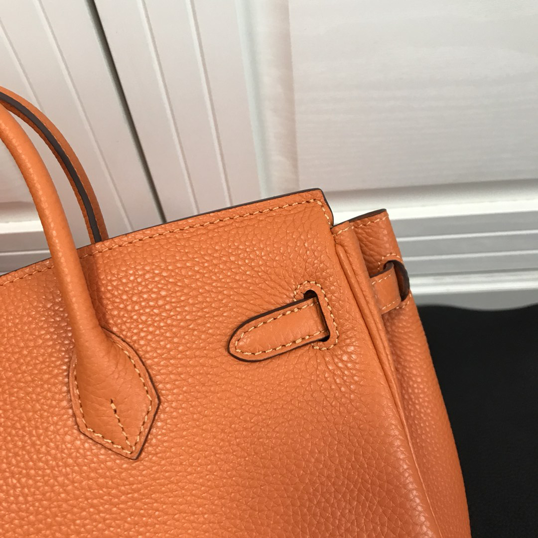 エルメス「Hermès」 Birkin 30 トゴレザー ツートンカラー ショルダーバッグ（シルバーハードウェア）