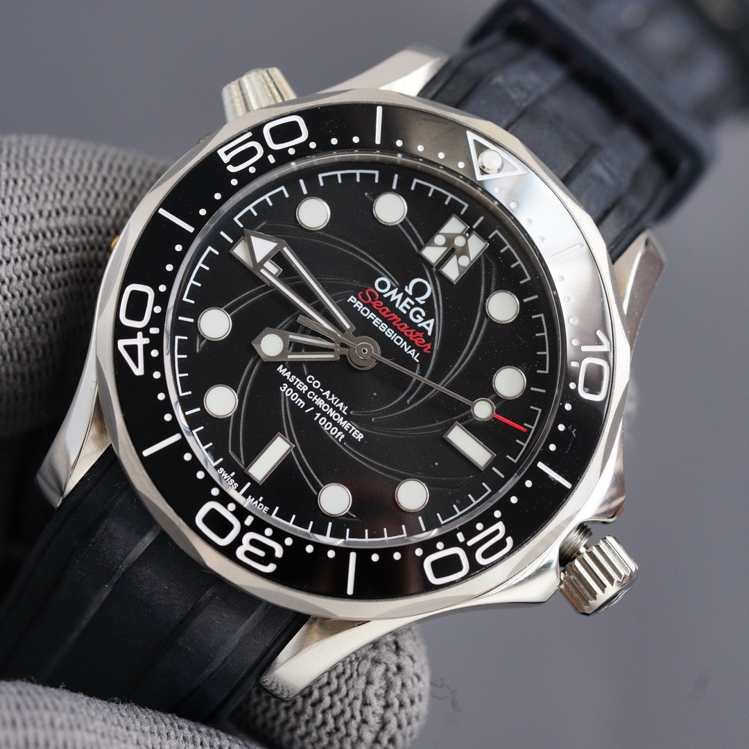 オメガ「Omega」シーマスター ダイバー 42MM メンズウォッチ