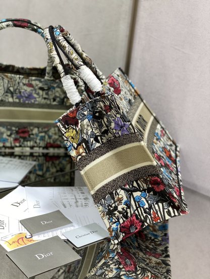 ディオール「Dior」Book Tote トランペット ショッピングトートバッグ