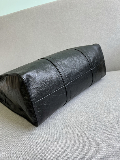 プラダ「Prada」ヴィンテージラムスキン ドレープトート トートバッグ