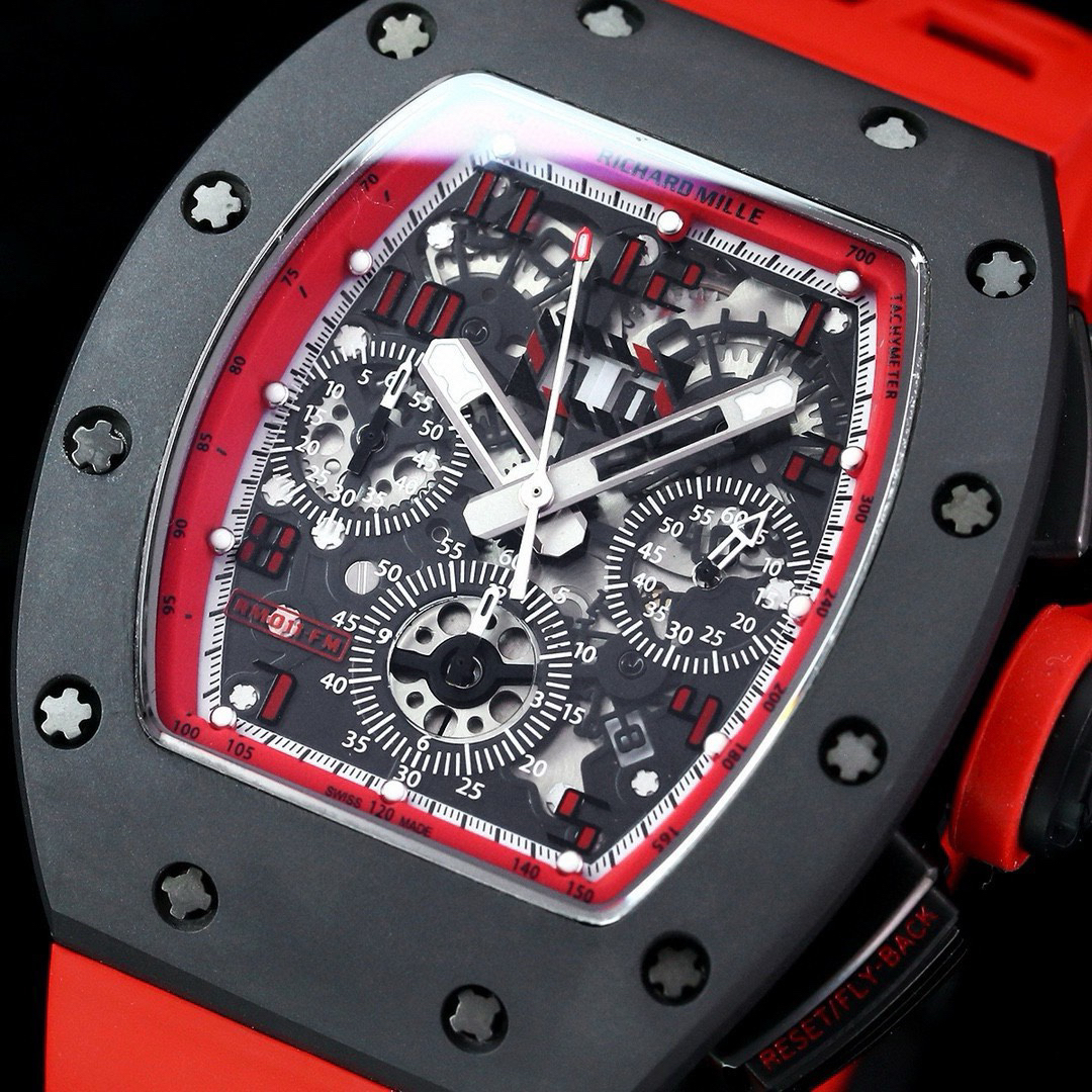 リシャール ミル「Richard Mille」カーボンファイバー クロノグラフ RM011 50MM