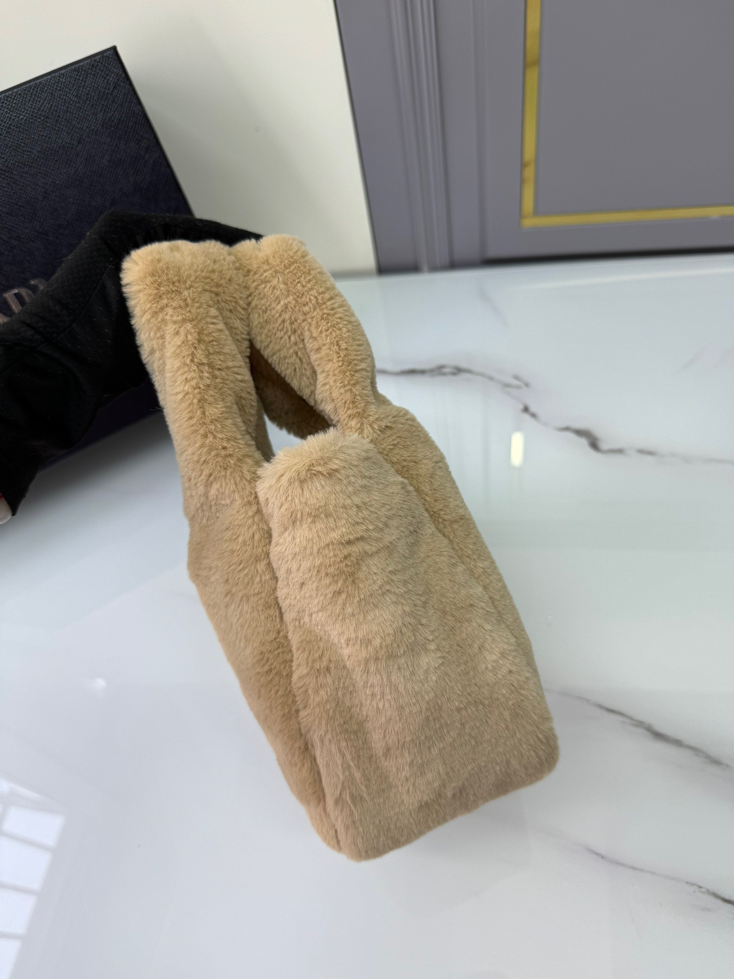 プラダ「Prada」ウール ミニバッグ  レディースバッグ