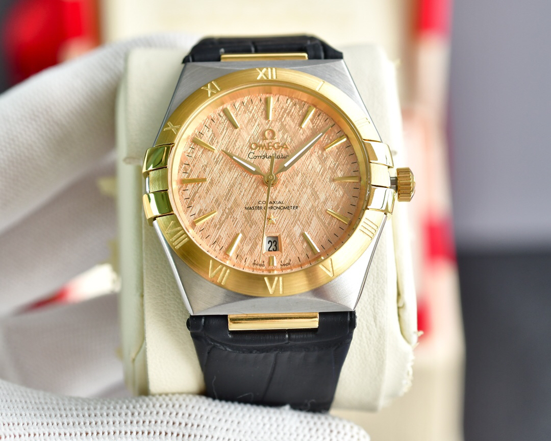 オメガ［Omega］「Constellation Gents’」星座シリーズ第五世代の公式商品紹介を整理しました。39MM