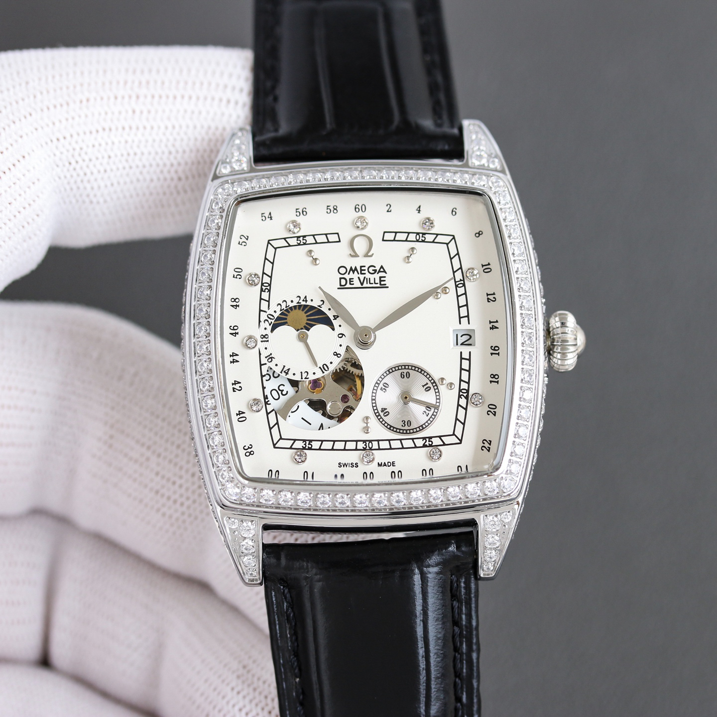 オメガ［Omega］コンステレーション フルダイヤモンド クロノメーター42MM
