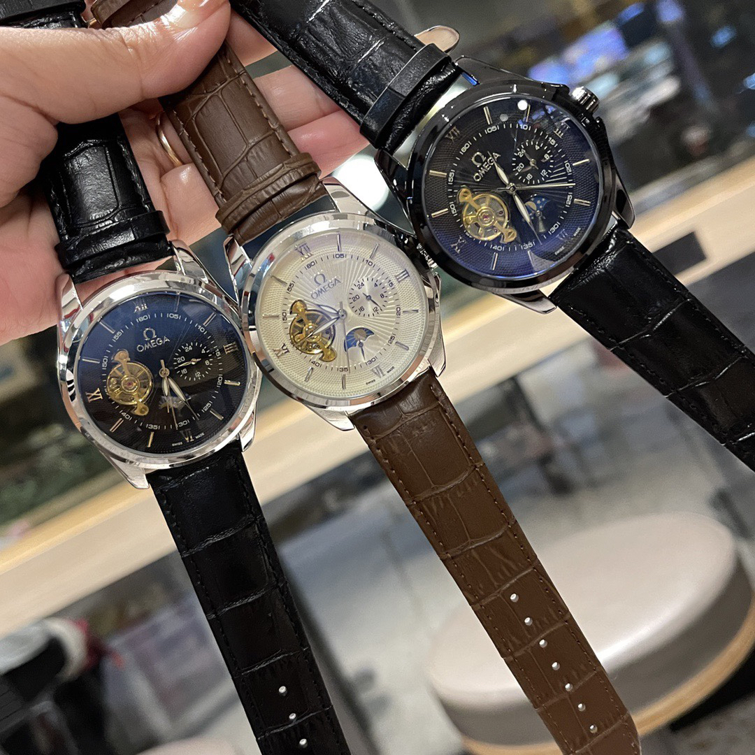 オメガ［Omega］インフライホイール パーペチュアルカレンダー メカニカルウォッチ40MM