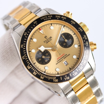 チューダー「Tudor」ブラックベイ クロノ スチール 腕時計41MM