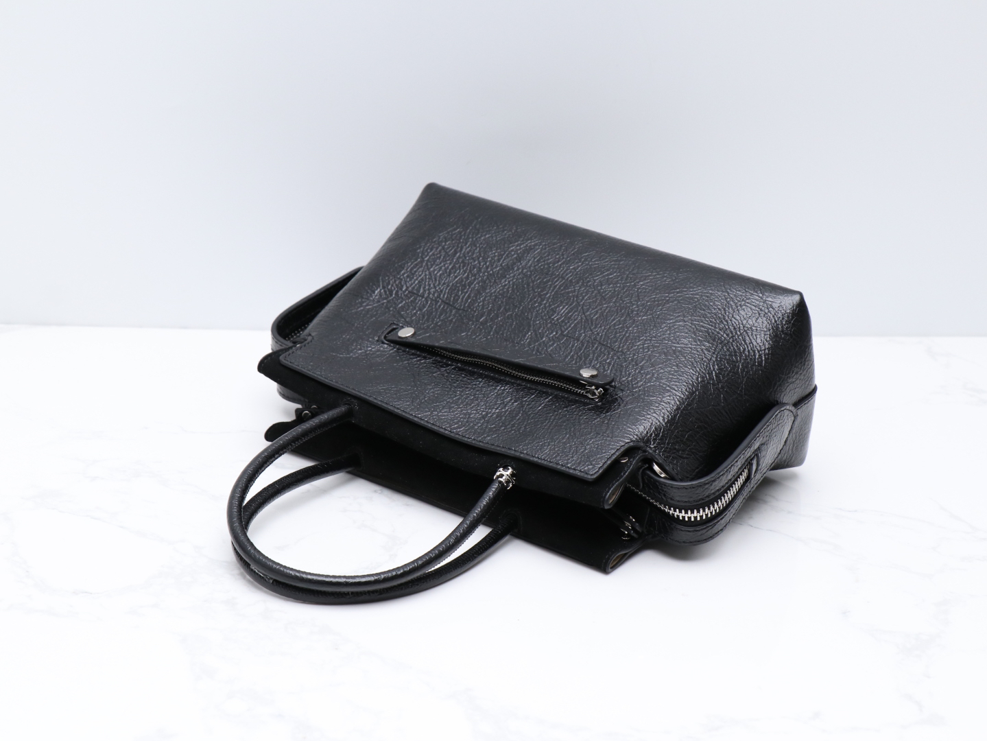 トリー バーチ「Tory Burch」マーサー テクスチャードレザー ハンドバッグ