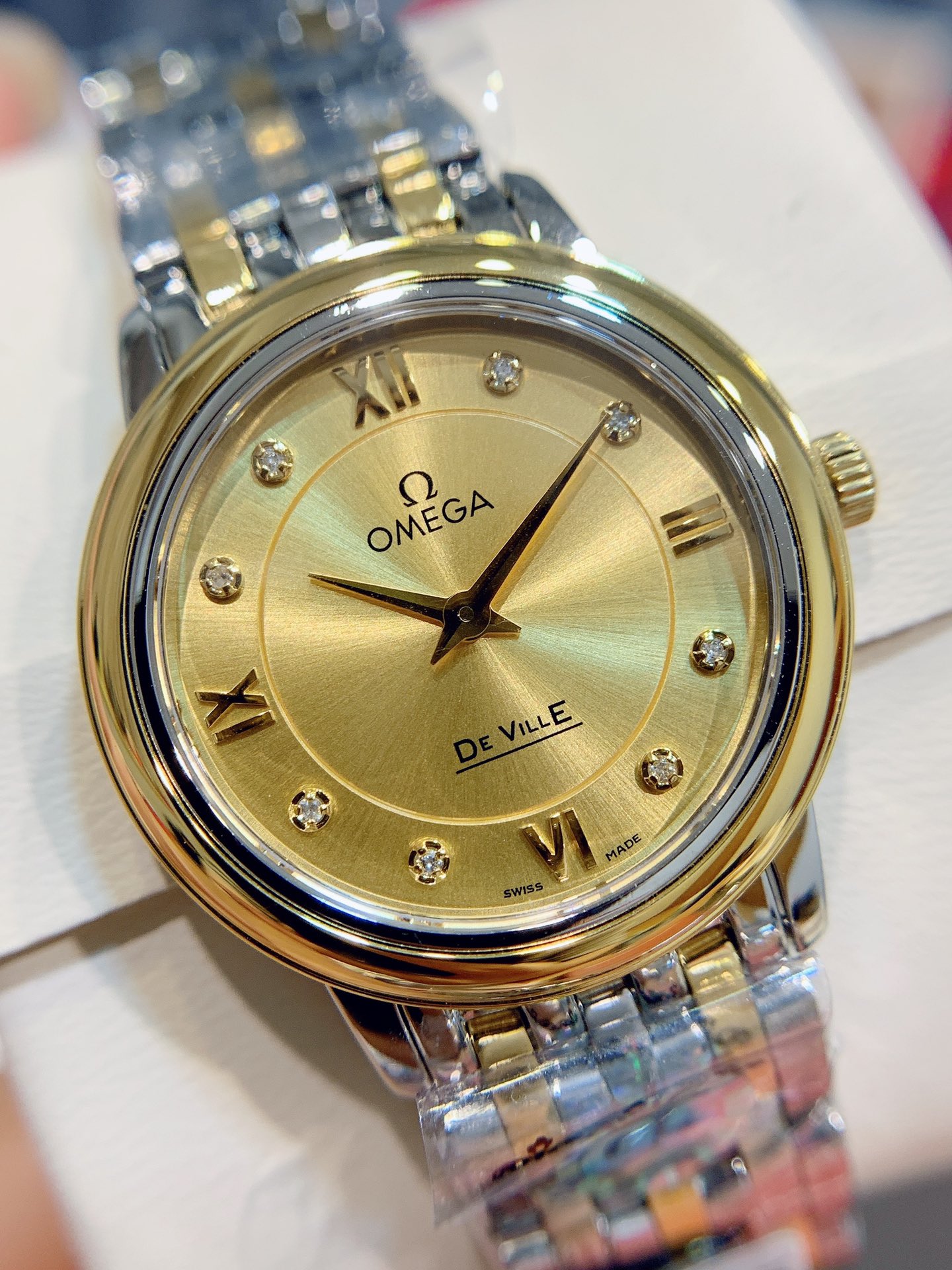 オメガ［Omega］DeVille レディース腕時計27MM