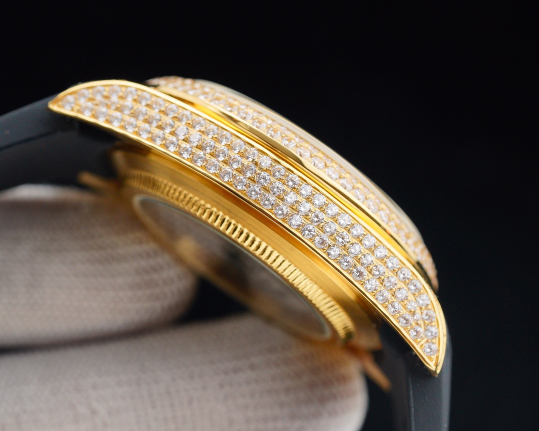 ロレックス［Rolex］デイトジャスト フルダイヤ ラグジュアリー 41MM 2色