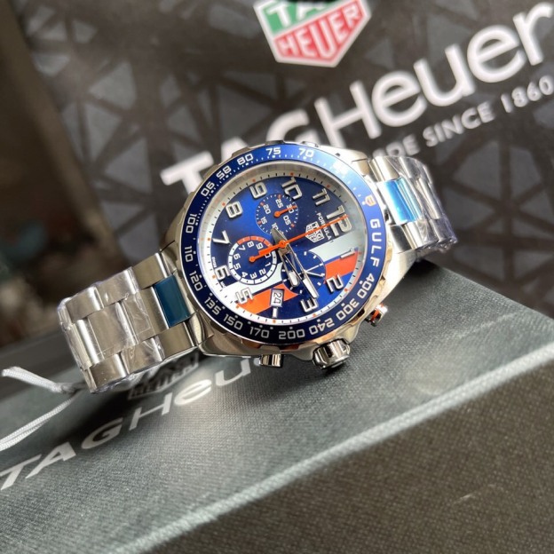 タグ・ホイヤー「TAG Heuer」フォーミュラ1 ガルフ クォーツ メンズウォッチ40MM