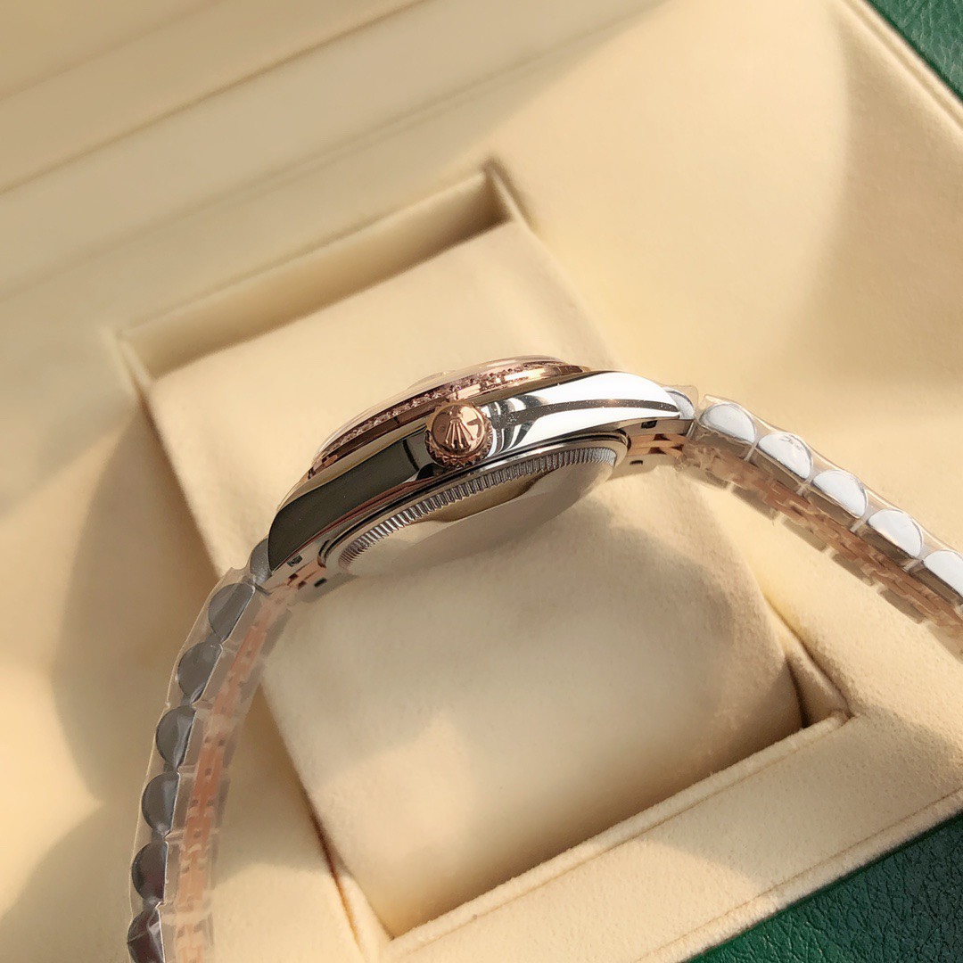 ロレックス「Rolex」デイトジャスト 31MM オイスタースチール＆エバーローズゴールド、ダイヤモンド