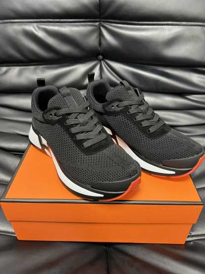 エルメス［Hermès］メンズ テックニット モダンスニーカー