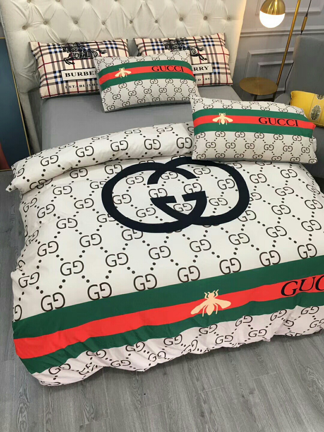 グッチ「Gucci」プレミアムコットン デジタルプリント 4点セット