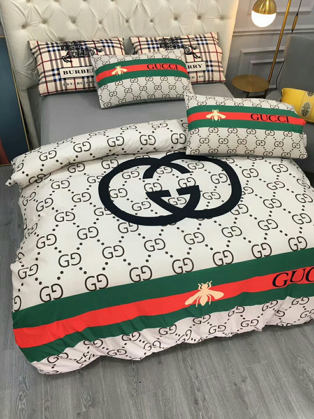 グッチ「Gucci」プレミアムコットン デジタルプリント 4点セット