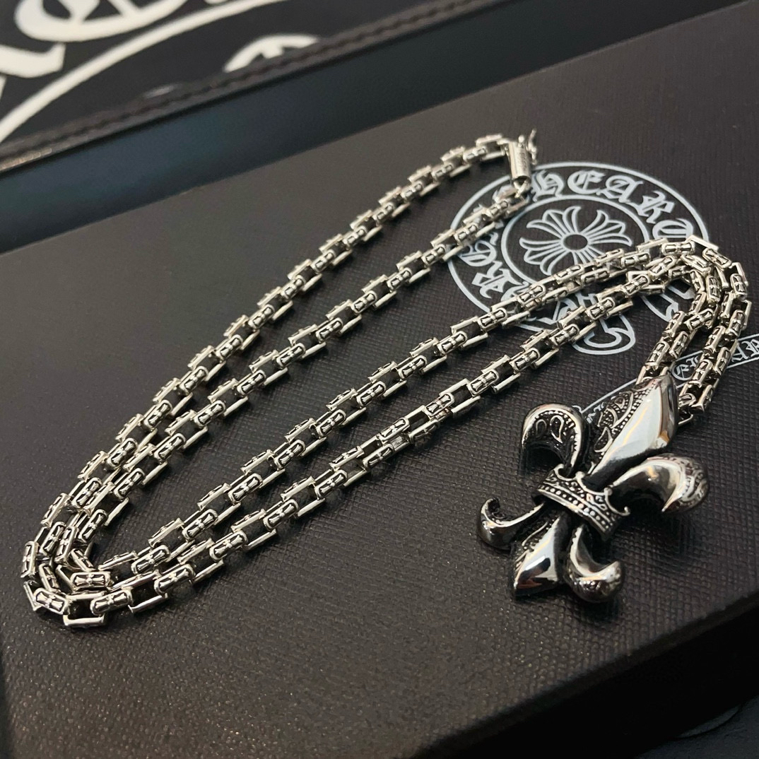 クロムハーツ「Chrome Hearts」クラシック ペンダントネックレス - 男女兼用
