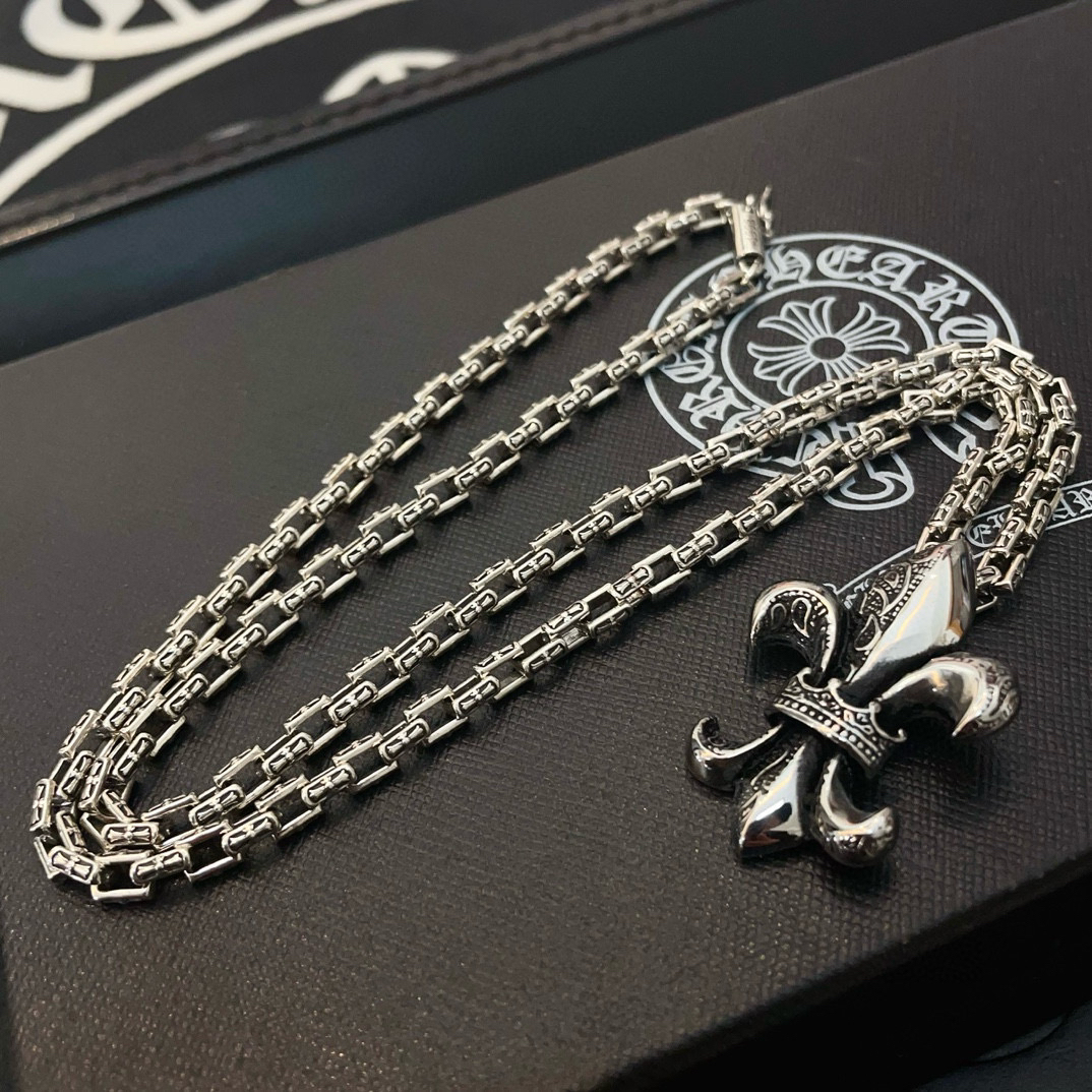 クロムハーツ「Chrome Hearts」クラシック ペンダントネックレス - 男女兼用