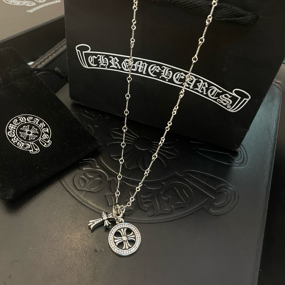 クロムハーツ「Chrome Hearts」クラシック ペンダントネックレス - 男女兼用