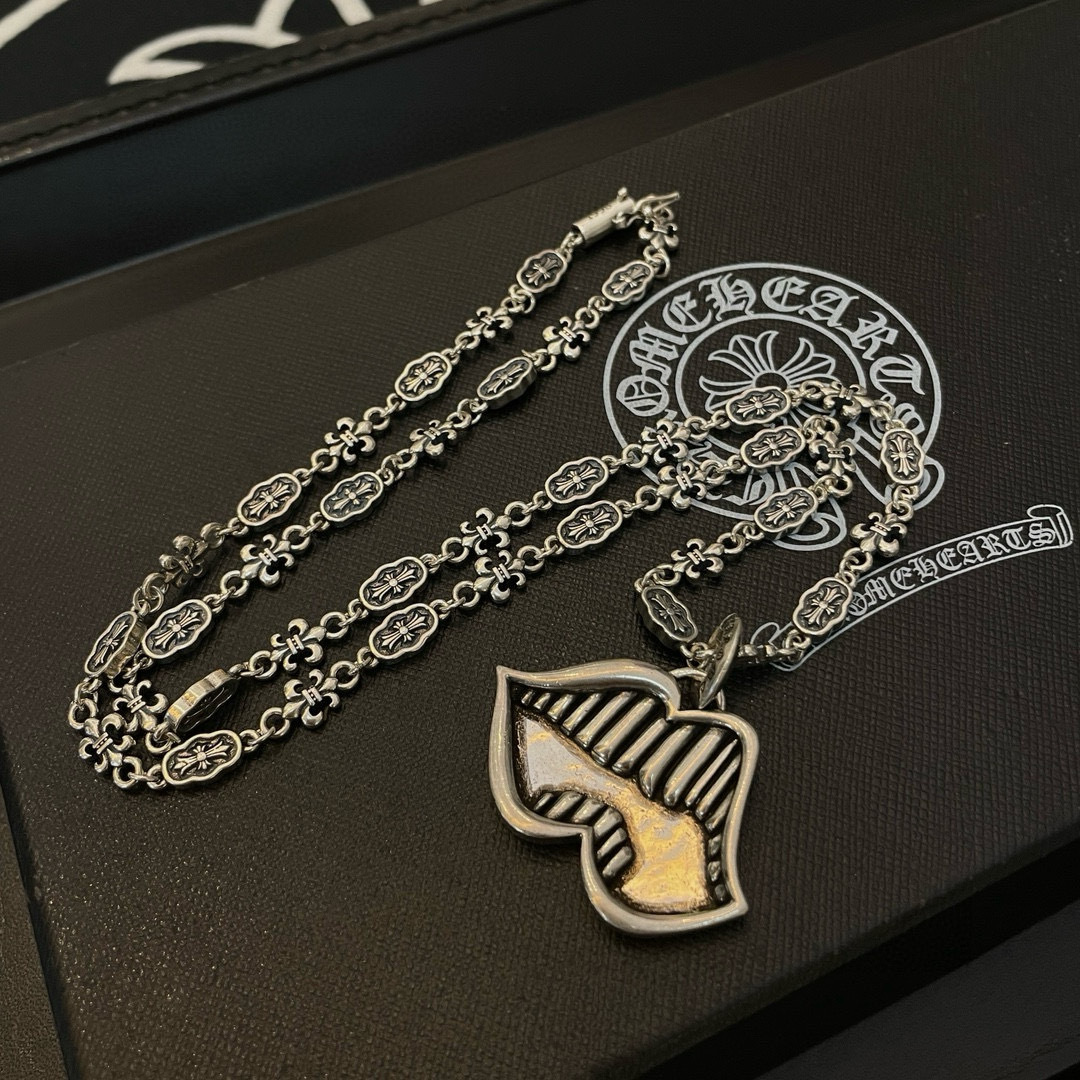 クロムハーツ「Chrome Hearts」クラシック ペンダントネックレス - 男女兼用