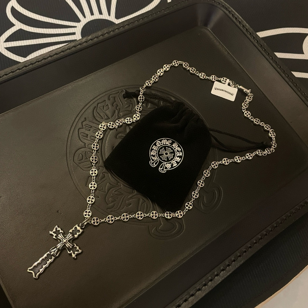 クロムハーツ「Chrome Hearts」クラシック ペンダントネックレス - 男女兼用