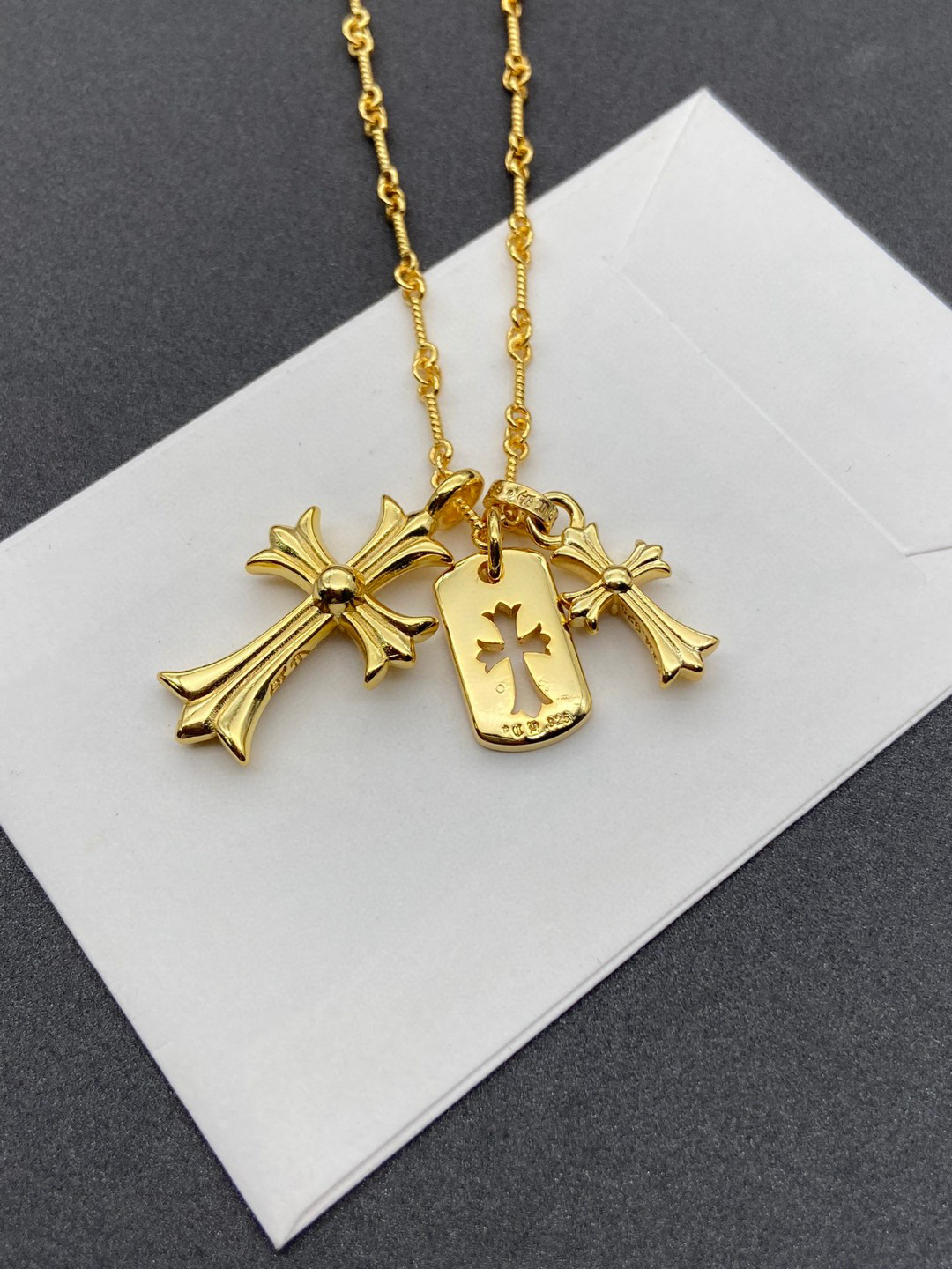 クロムハーツ「Chrome Hearts」クラシック ペンダントネックレス - 男女兼用