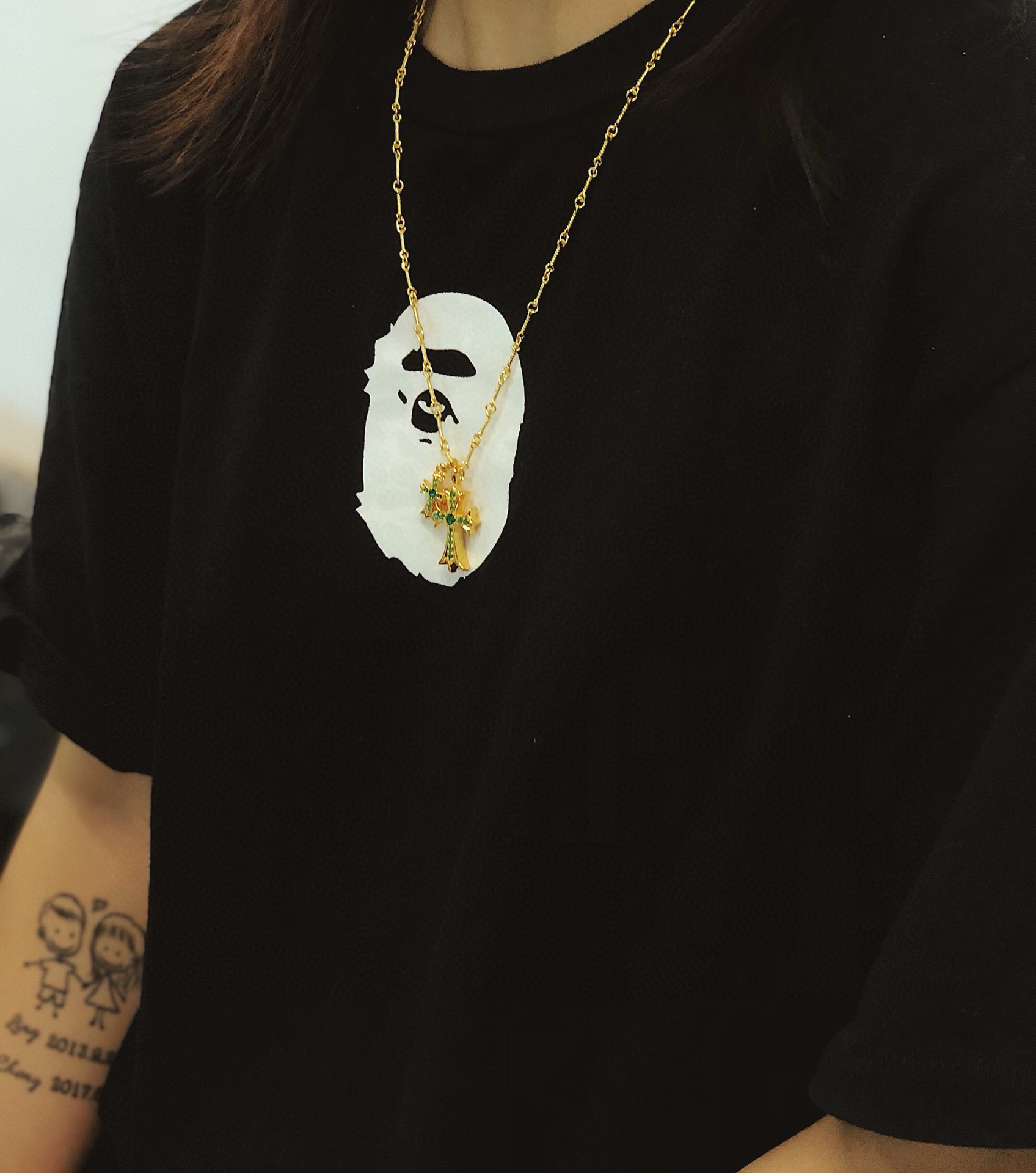 クロムハーツ「Chrome Hearts」クラシック ペンダントネックレス - 男女兼用