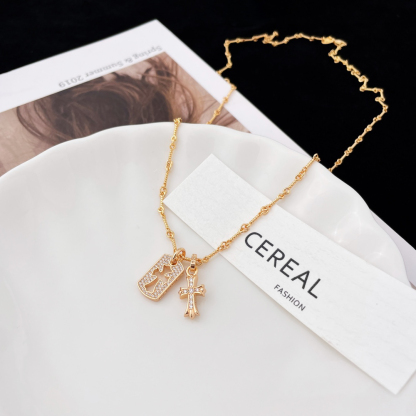 クロムハーツ「Chrome Hearts」クラシック ペンダントネックレス - 男女兼用