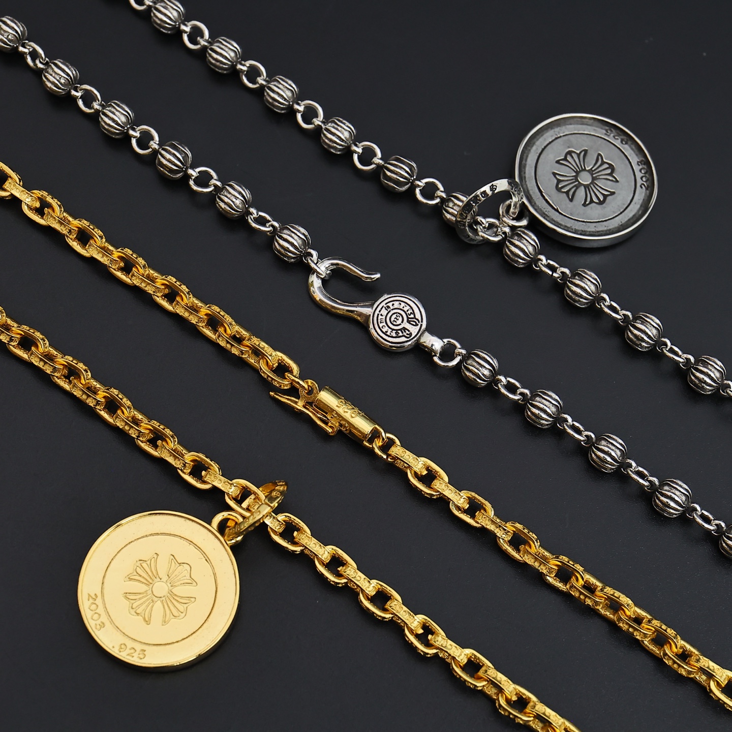 クロムハーツ「Chrome Hearts」シンプルペンダントネックレス - ユニセックス