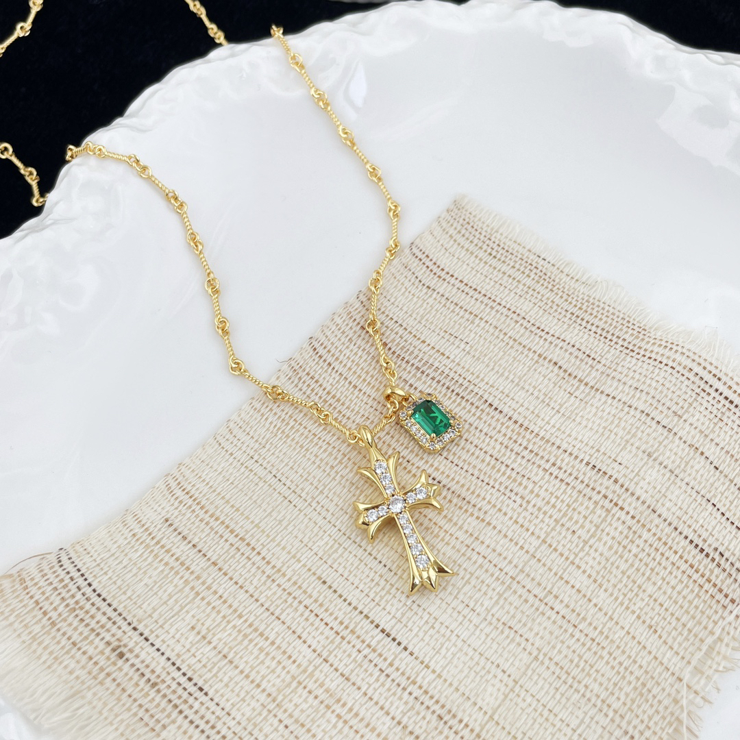 クロムハーツ「Chrome Hearts」シンプルペンダントネックレス - ユニセックス