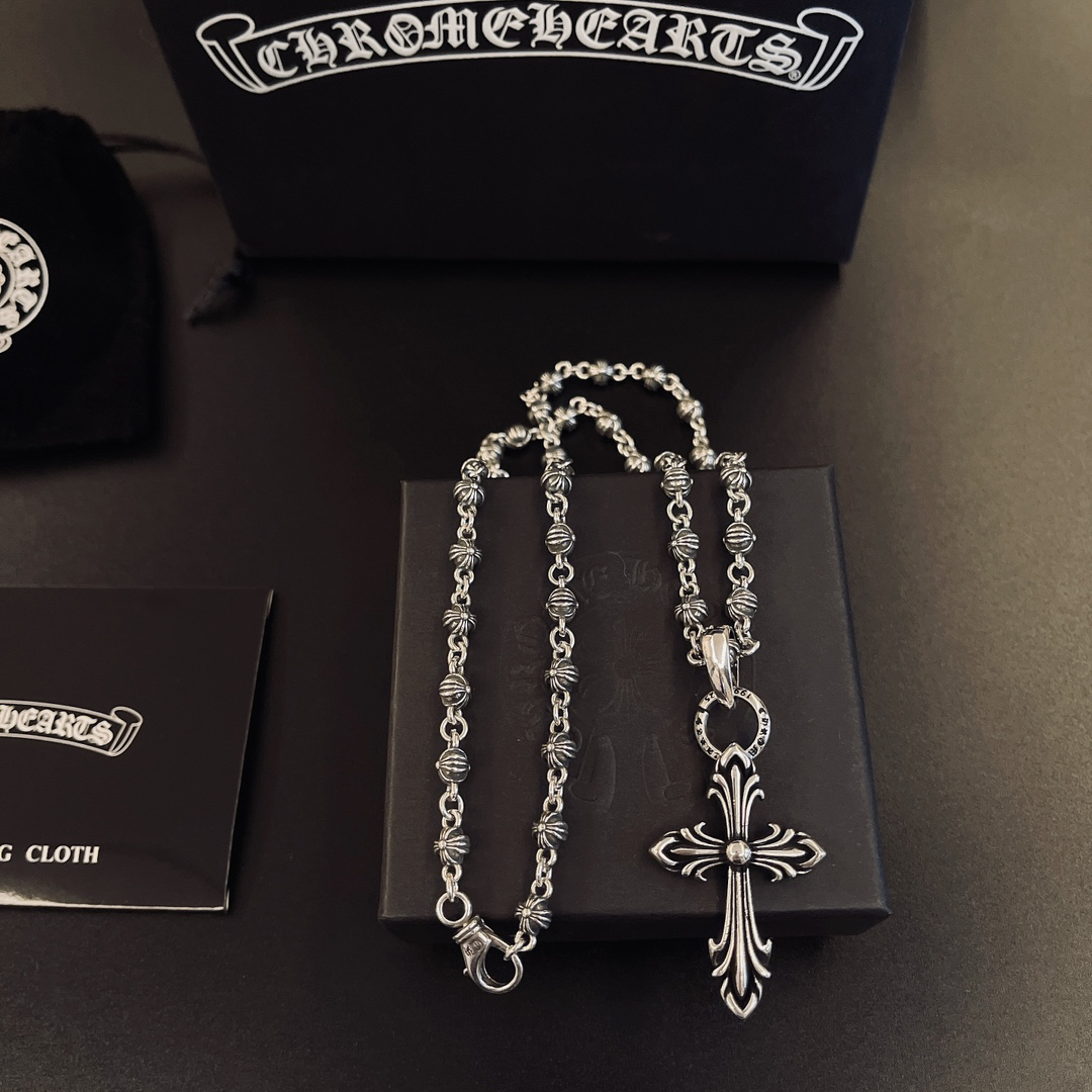 クロムハーツ「Chrome Hearts」シンプルペンダントネックレス - ユニセックス
