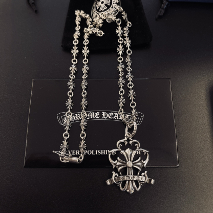 クロムハーツ「Chrome Hearts」シンプルペンダントネックレス - ユニセックス