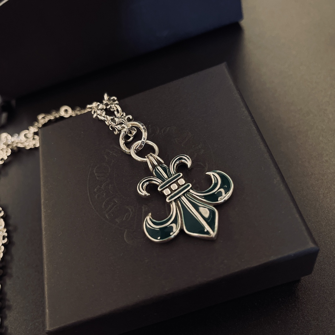 クロムハーツ「Chrome Hearts」シンプルペンダントネックレス - ユニセックス