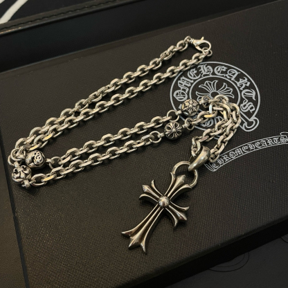 クロムハーツ「Chrome Hearts」シンプルペンダントネックレス - ユニセックス