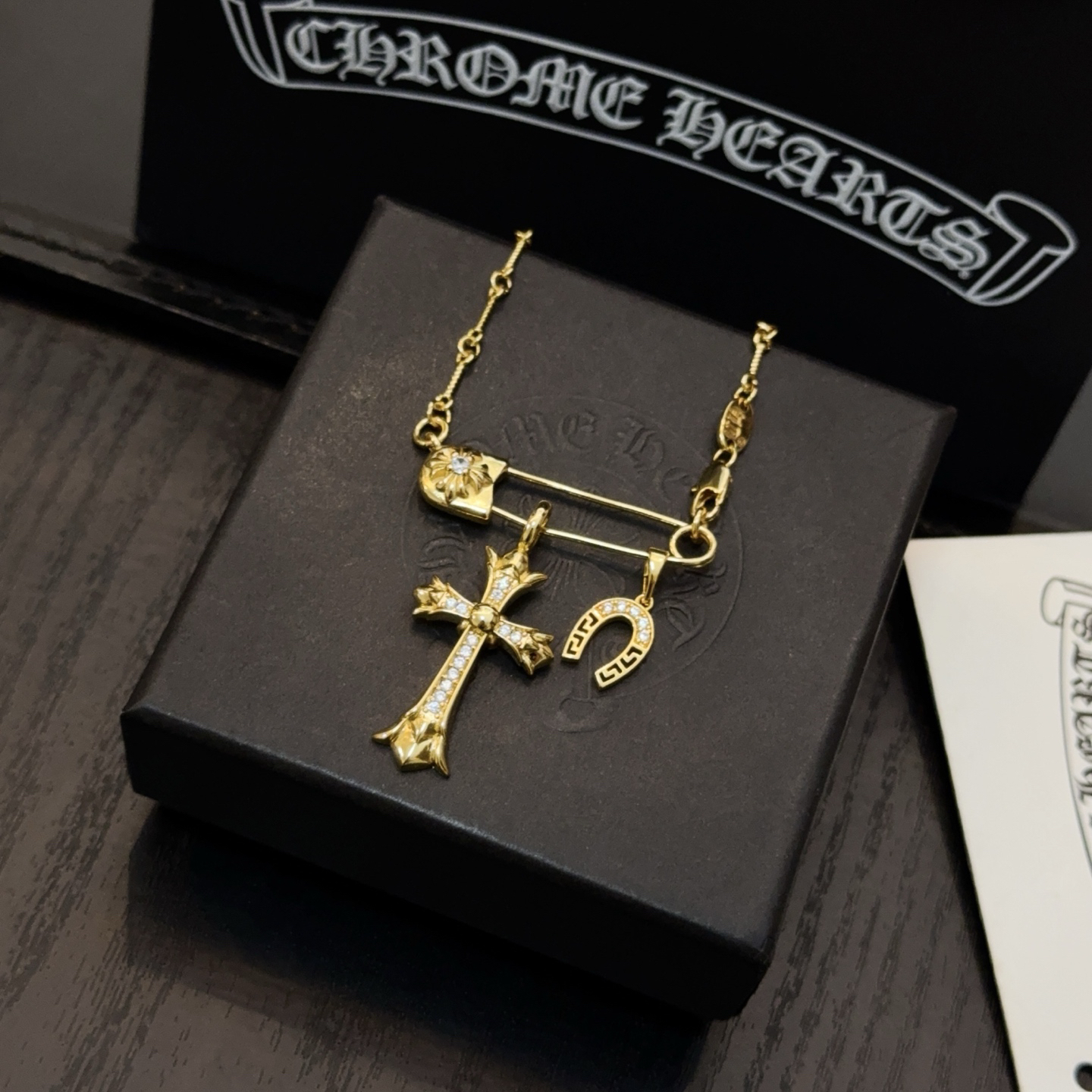 クロムハーツ「Chrome Hearts」シンプルペンダントネックレス - ユニセックス