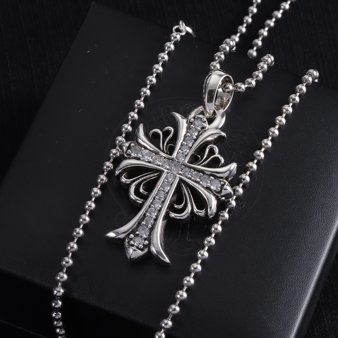 クロムハーツ「Chrome Hearts」シンプルペンダントネックレス - ユニセックス