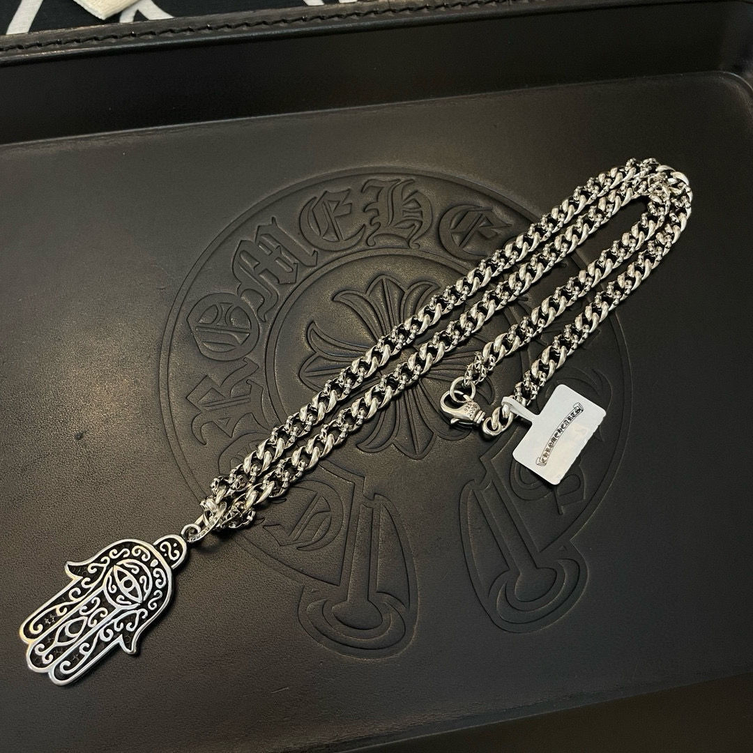 クロムハーツ「Chrome Hearts」シンプルペンダントネックレス - ユニセックス
