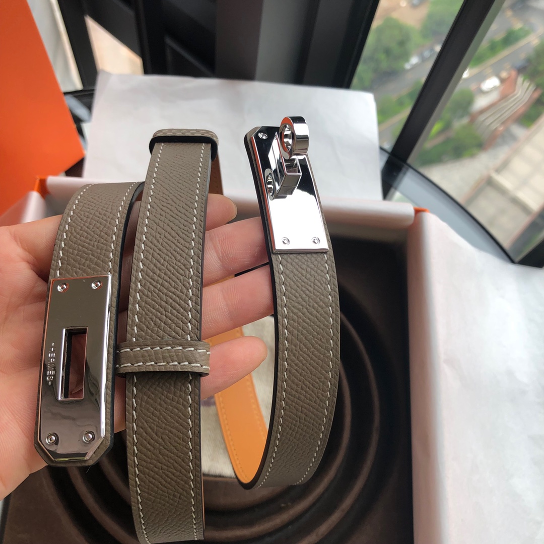 エルメス「Hermès」Kelly 18 ベルト レディース 100CM レザーベルト
