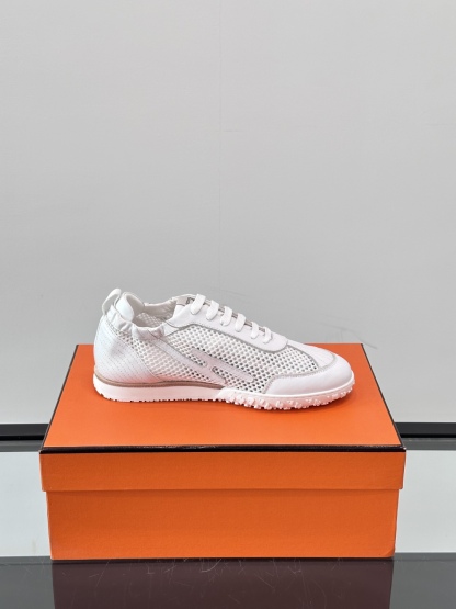 エルメス［Hermès］ ペアルック モダンランナー ホワイトベース