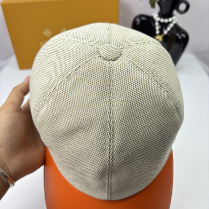 エルメス「Hermès」Tess Kelly Plein Air ストレッチHキャンバス キャップ