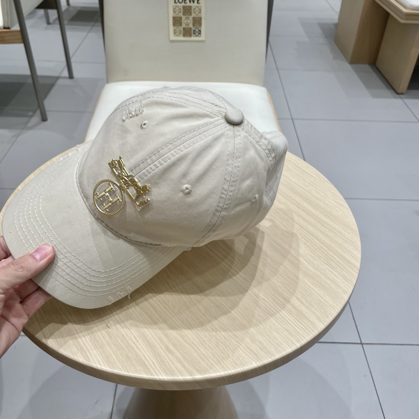 エルメス「Hermès」2025コレクション ベースボールキャップ