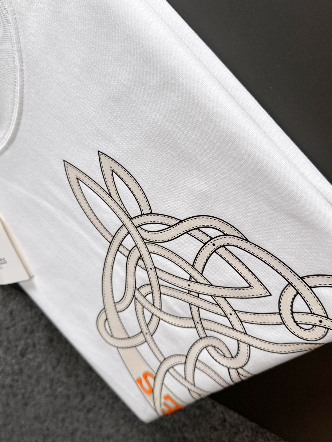 エルメス「Hermès」2025 サマーコレクション メンズ ダブルガーゼコットンTシャツ‌