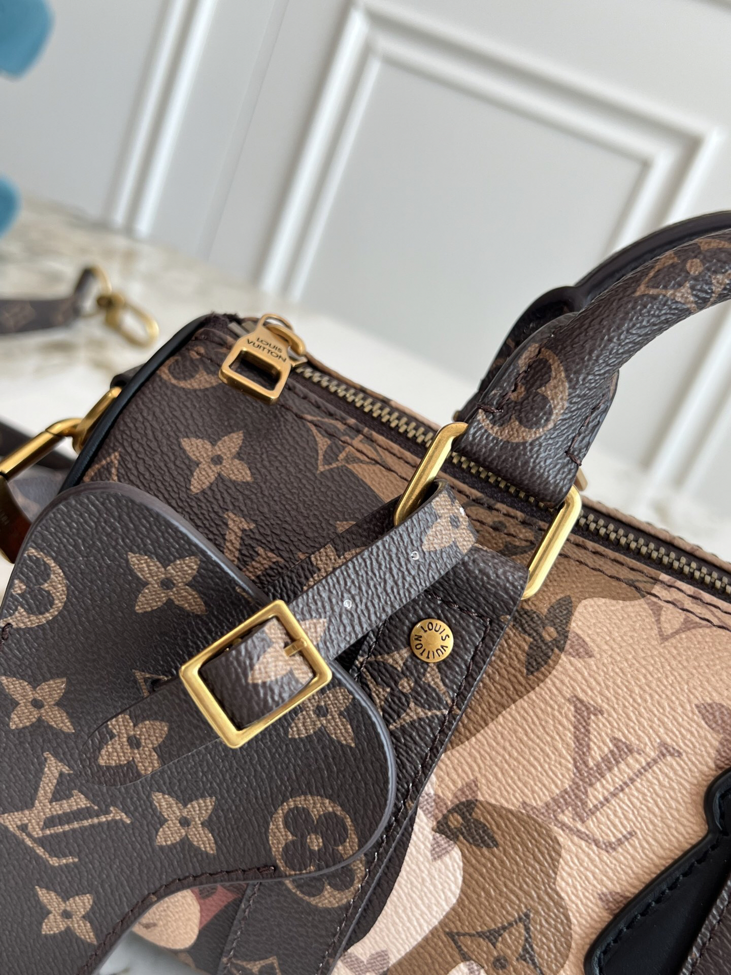 ルイ・ヴィトン「Louis Vuitton」Portrait コレクション・Keepall Bandoulière 25 ハンドバッグ