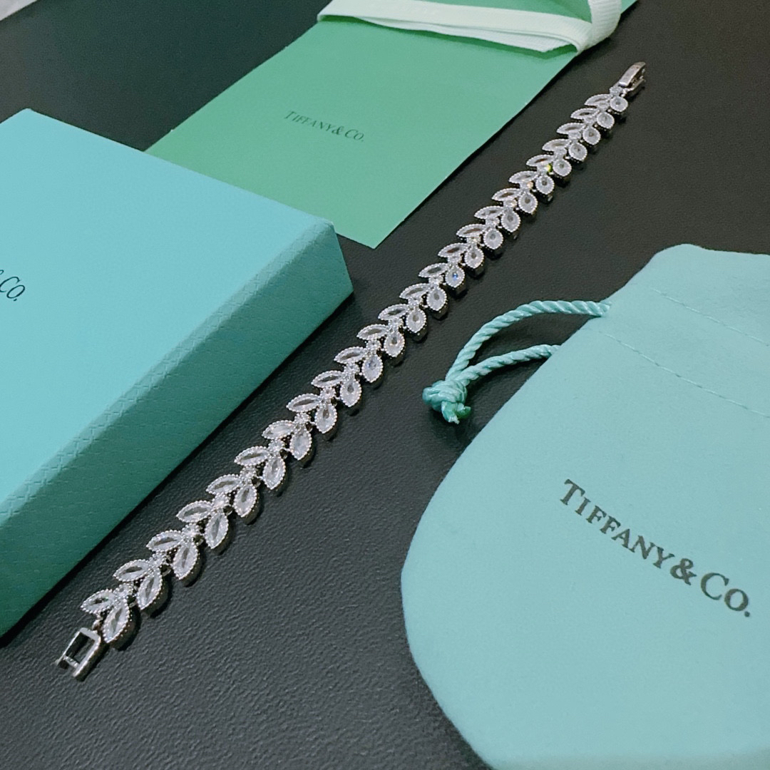 ティファニー「Tiffany & Co.」ポリッシュドシルバーリンク ブレスレット