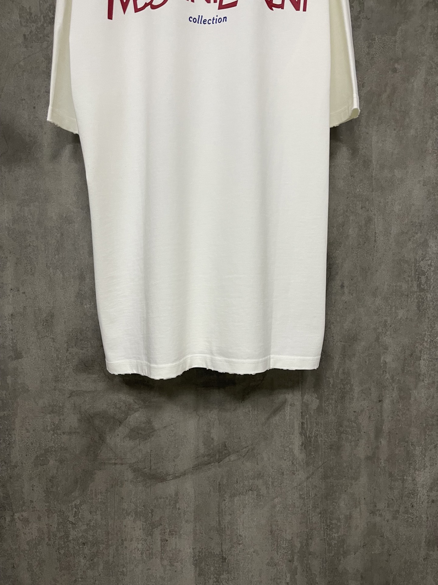 サンローラン「Saint Laurent」25SS クラシックロゴ プリント ヘビーウェイトTシャツ