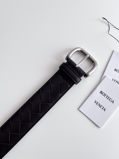 ボッテガ ヴェネタ「Bottega Veneta」 イントレッチオ ワイドベルト100CM