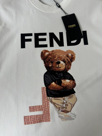 フェンディ「Fendi」2025SS 春夏新作 ラウンドネック Tシャツ