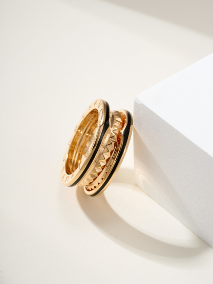 ブルガリ「Bvlgari」B.zero1 Rock ローマ リング