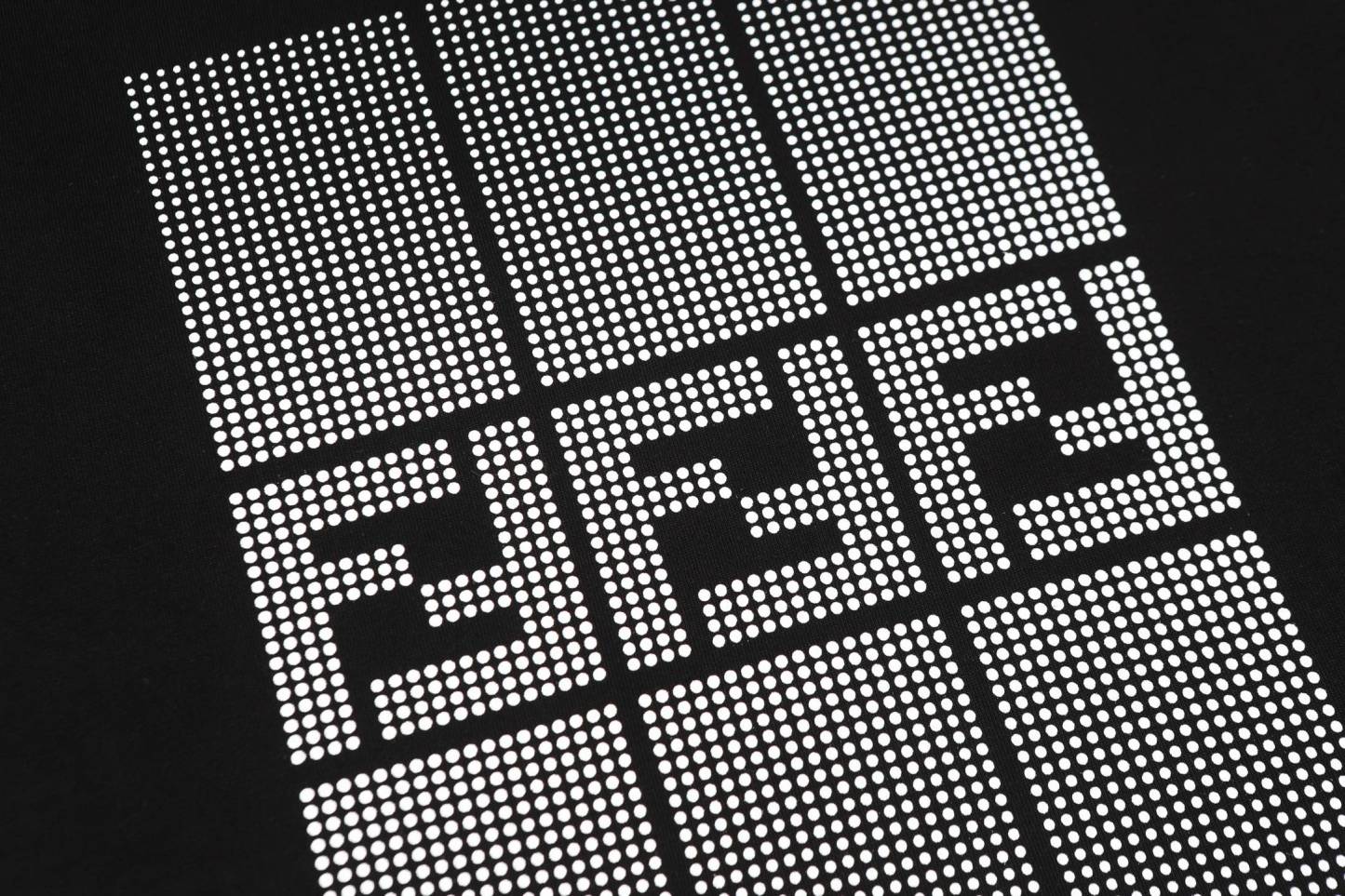 フェンディ「Fendi」25SS FFモノグラム プリント ショートスリーブTシャツ