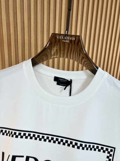 ヴェルサーチ「Versace」2025SS プレミアム クルーネックTシャツ